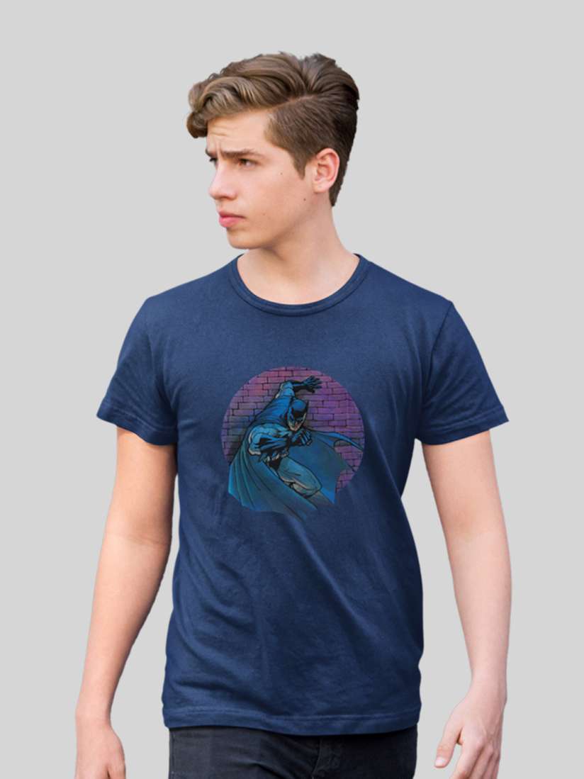 Buy Minute Mirth Batman Printed Cotton T shirt Tshirts for Men 26205088 Myntra