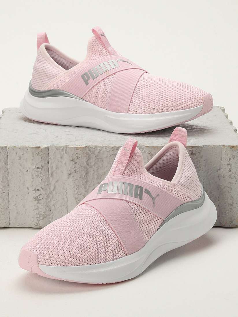 Womens pink puma shoes cheap