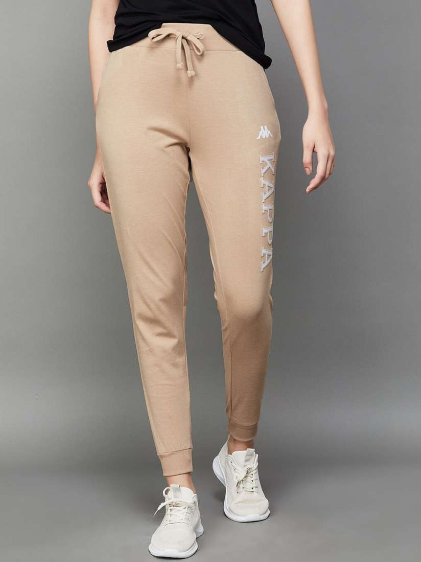 Buy Kappa Women Mid Rise Joggers Track Pants for Women 26220400 Myntra