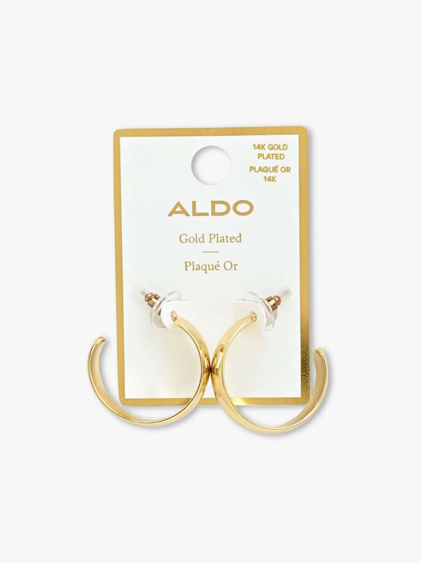 Buy ALDO Gold Plated Half Hoop Earrings Earrings for Women 26220586 Myntra