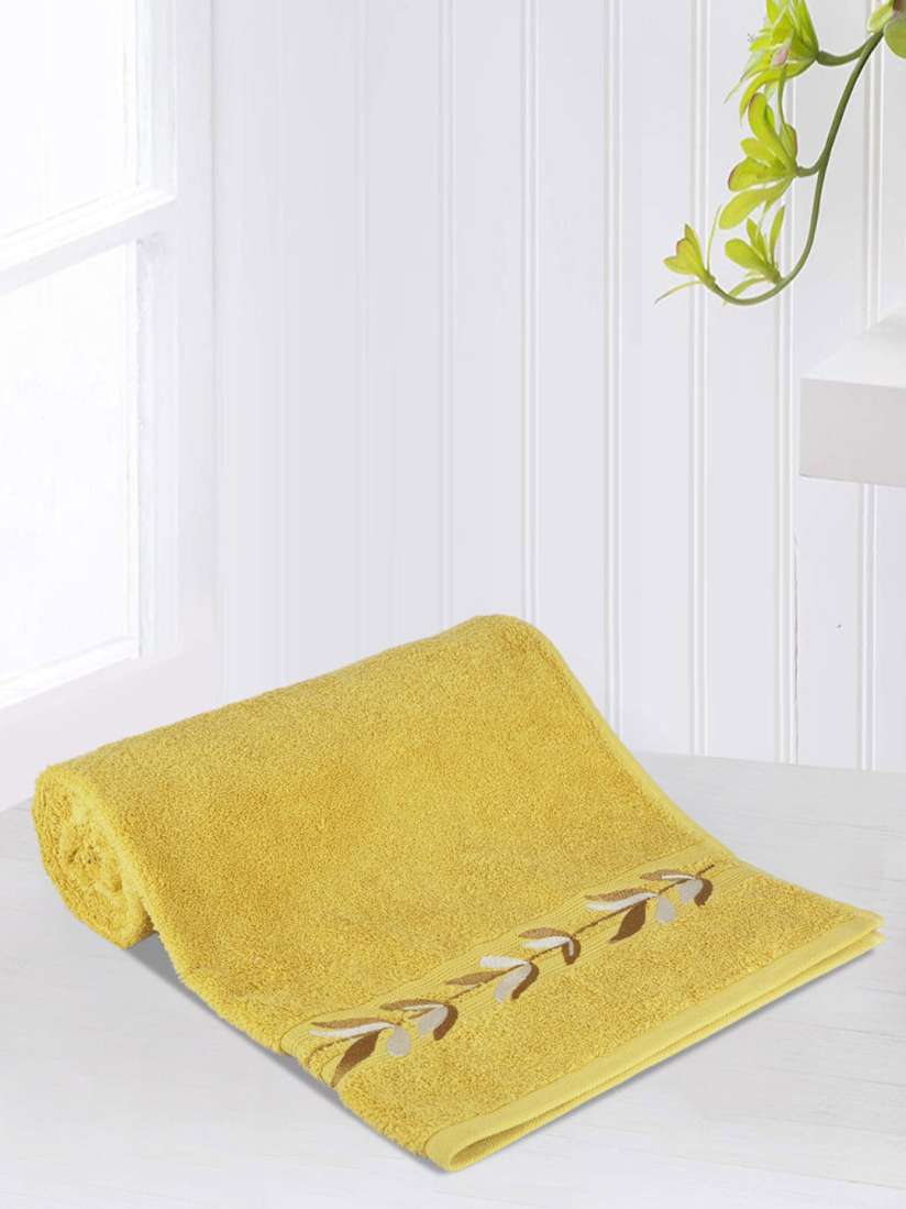 Mustard coloured towels clearance