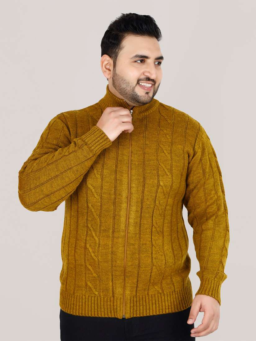 Plus size yellow cardigan hotsell