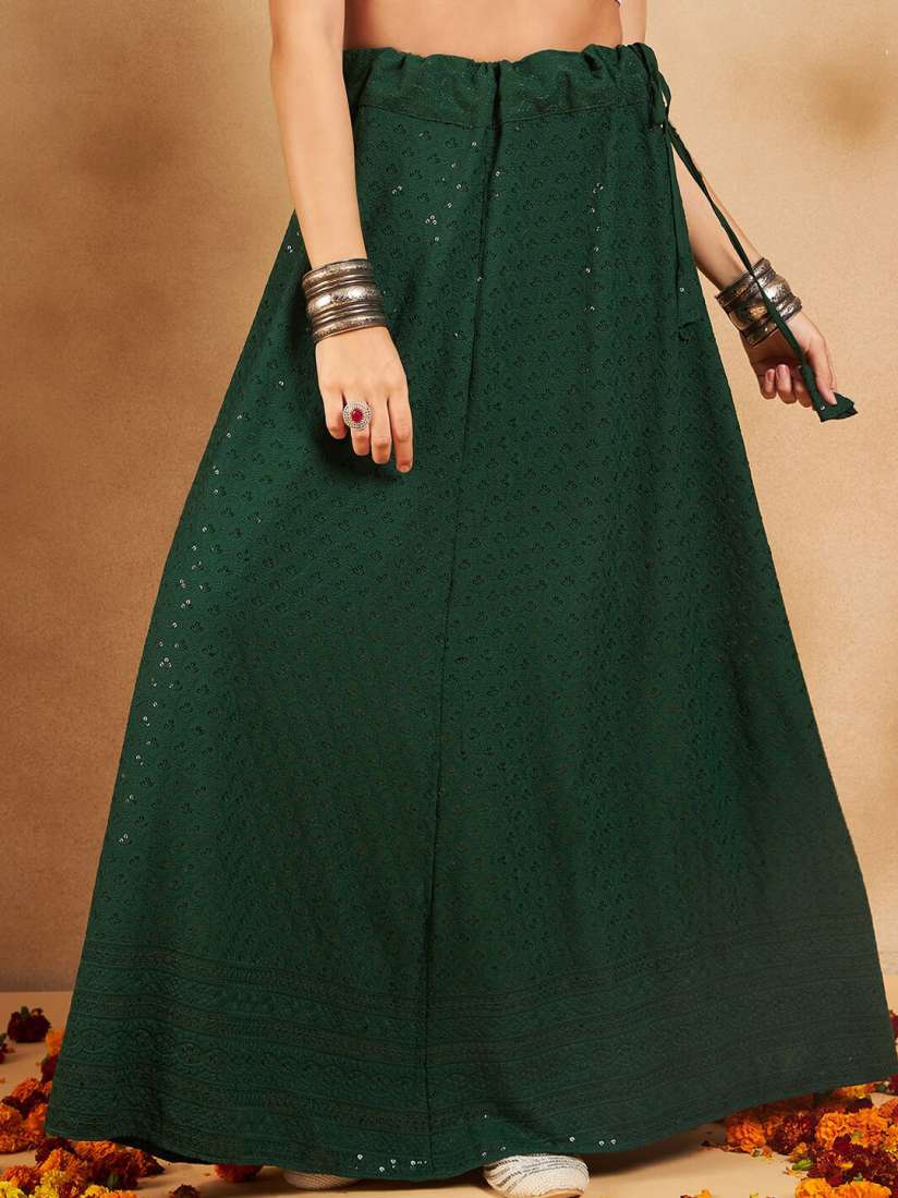 Flared skirt myntra shop