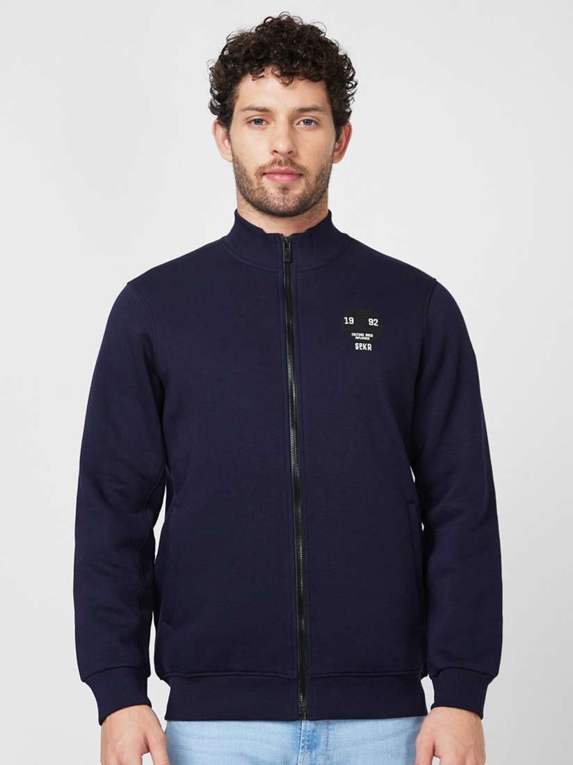 Buy SPYKAR Printed High Neck Sweatshirt Sweatshirts for Men 26242424 Myntra