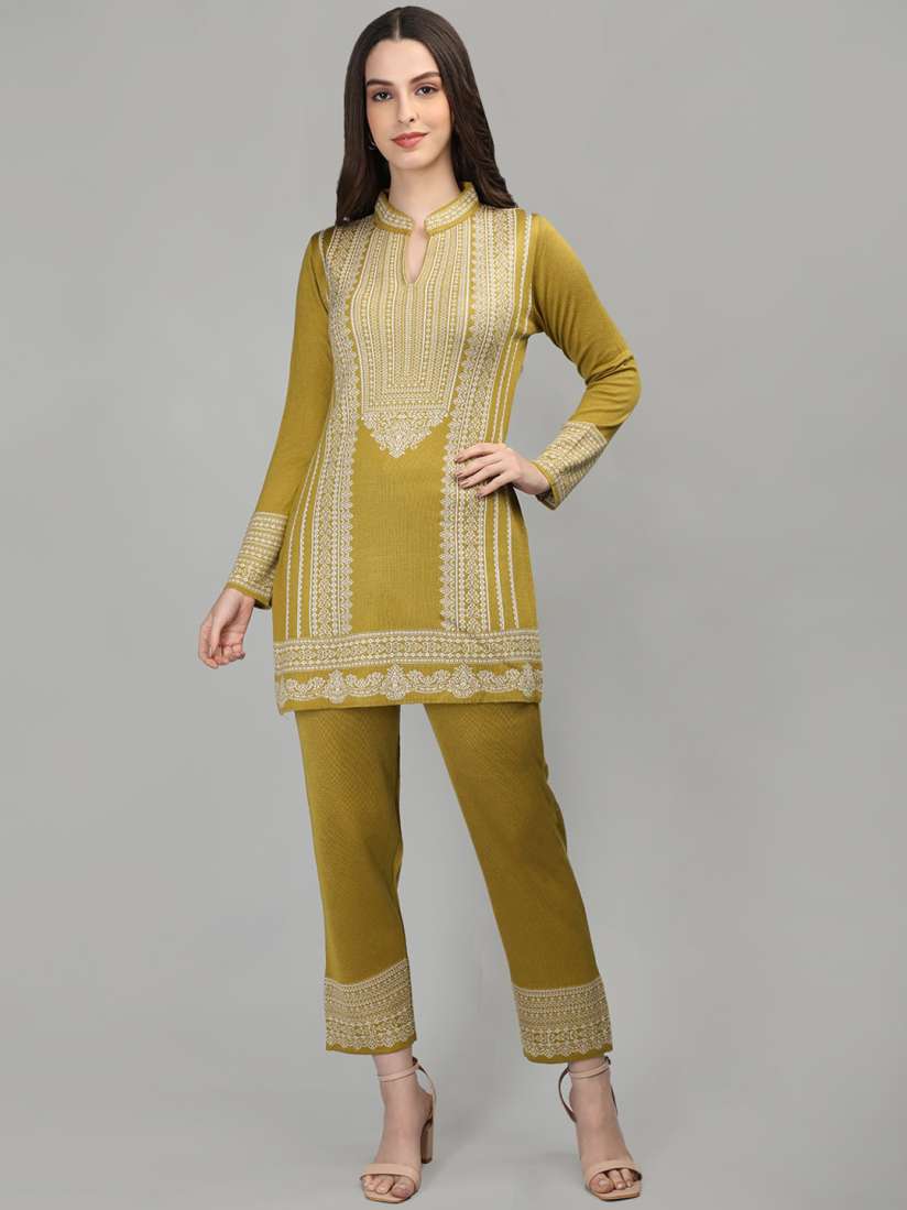 Myntra woolen kurti new arrivals