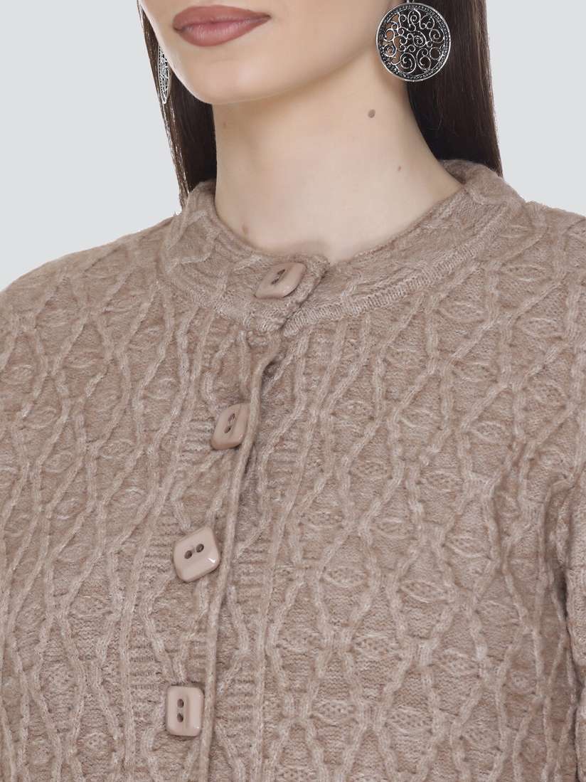 High Neck Sweater Flipkart Woolen Sweater Flipkart Brown High Neck