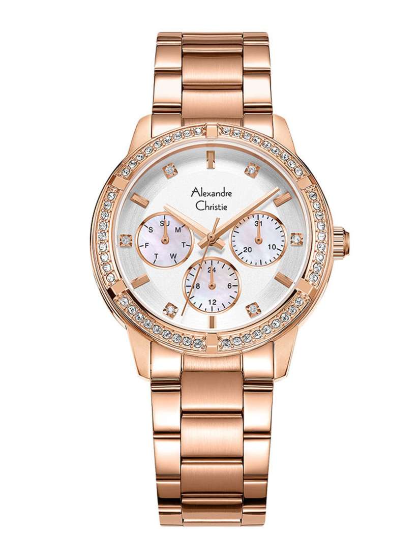Buy Alexandre Christie Women Water Resistance Stainless Steel Analogue Watch 2A45BFBRGSL Watches for Women 26246164 Myntra