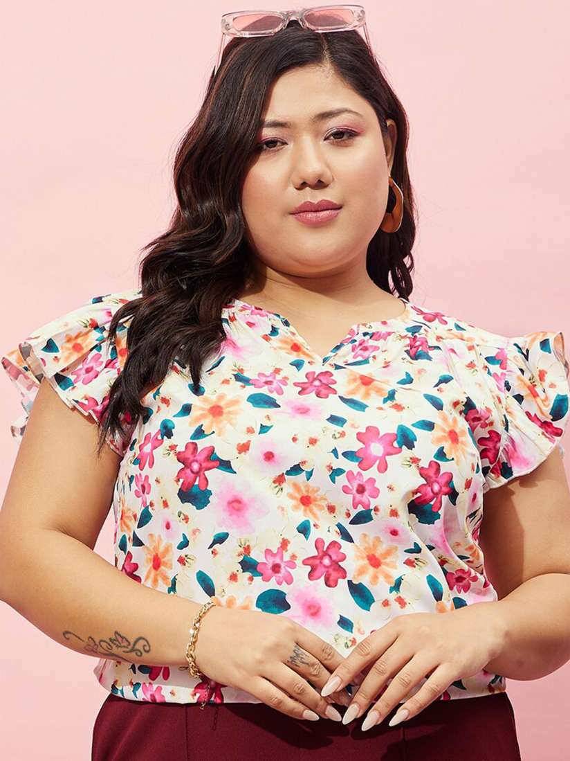 Myntra plus size tops online