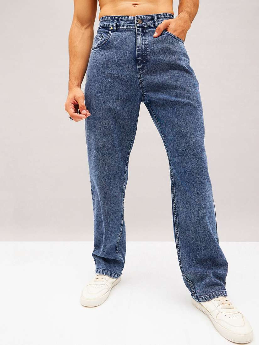 Blue jeans myntra on sale