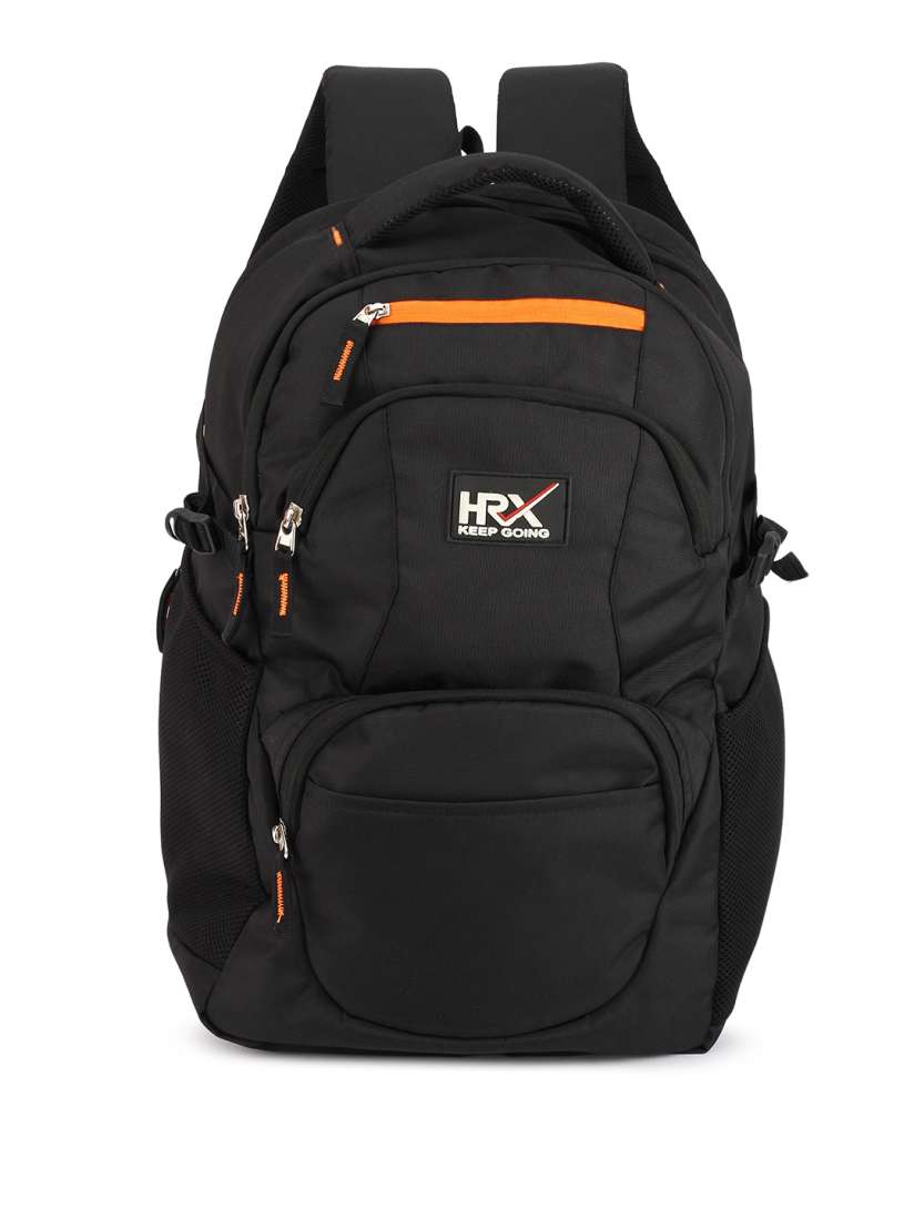 Buy HRX by Hrithik Roshan Unisex Black Large Backpack Backpacks for Unisex 26262528 Myntra