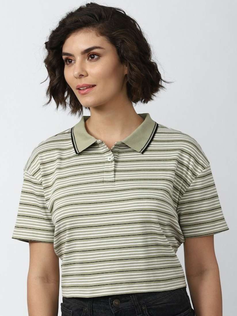 Forever 21 women's polo shirt hot sale