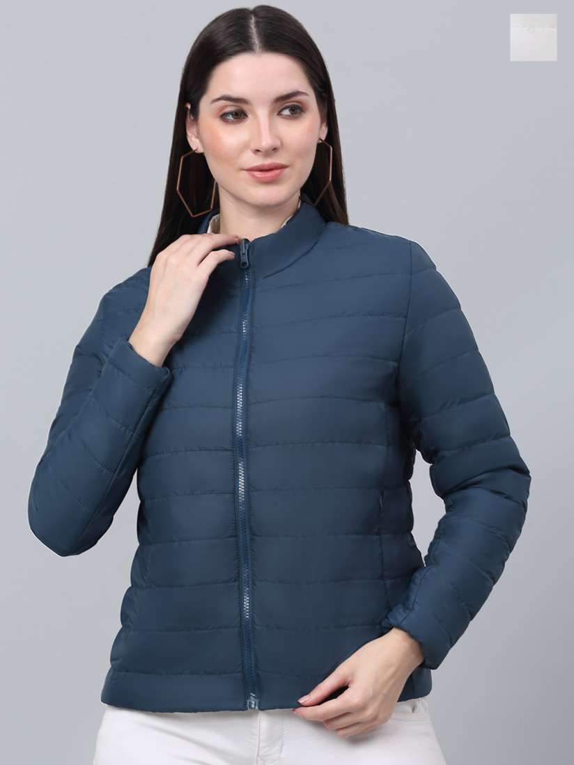 Buy Cantabil Stand Collar Reversible Puffer Jacket Jackets for Women 26269462 Myntra
