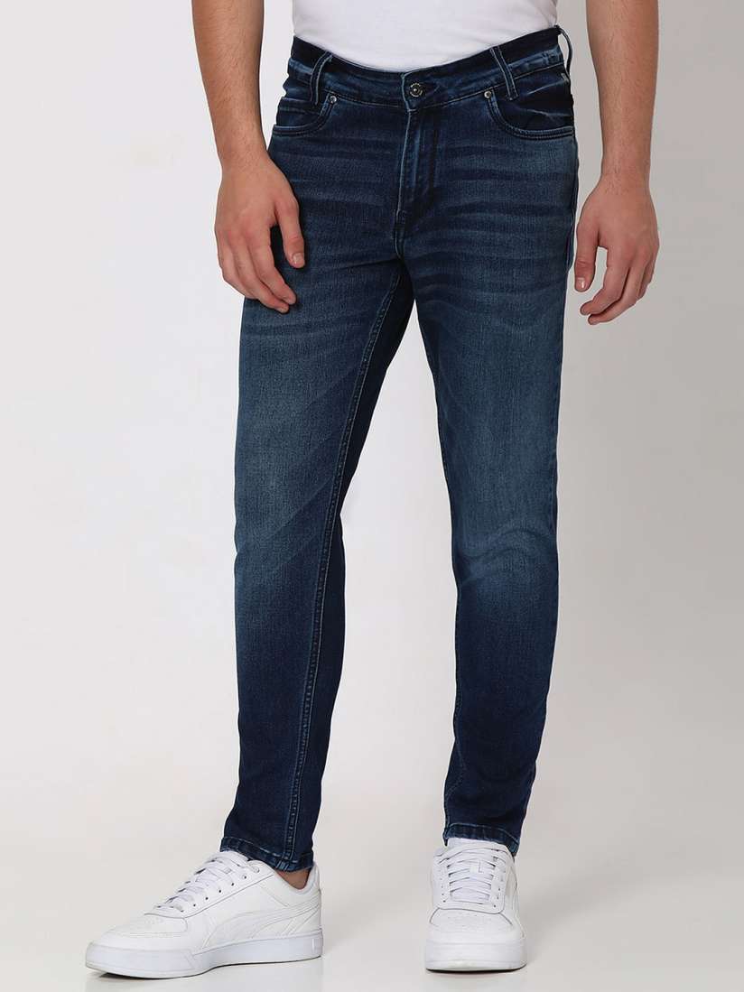 Buy Mufti Men Original Slim Fit Mid Rise Clean Look Stretchable Jeans Jeans for Men 26281424 Myntra