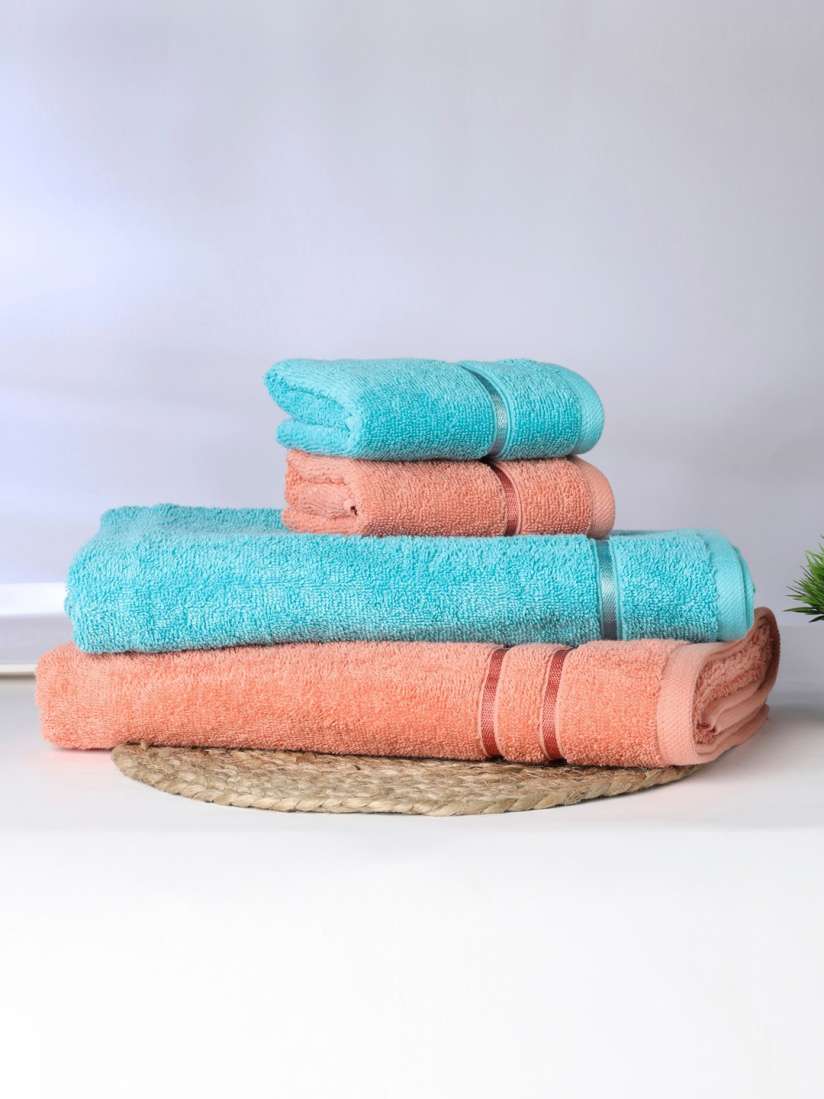 Spaces towel set 6 pieces clearance