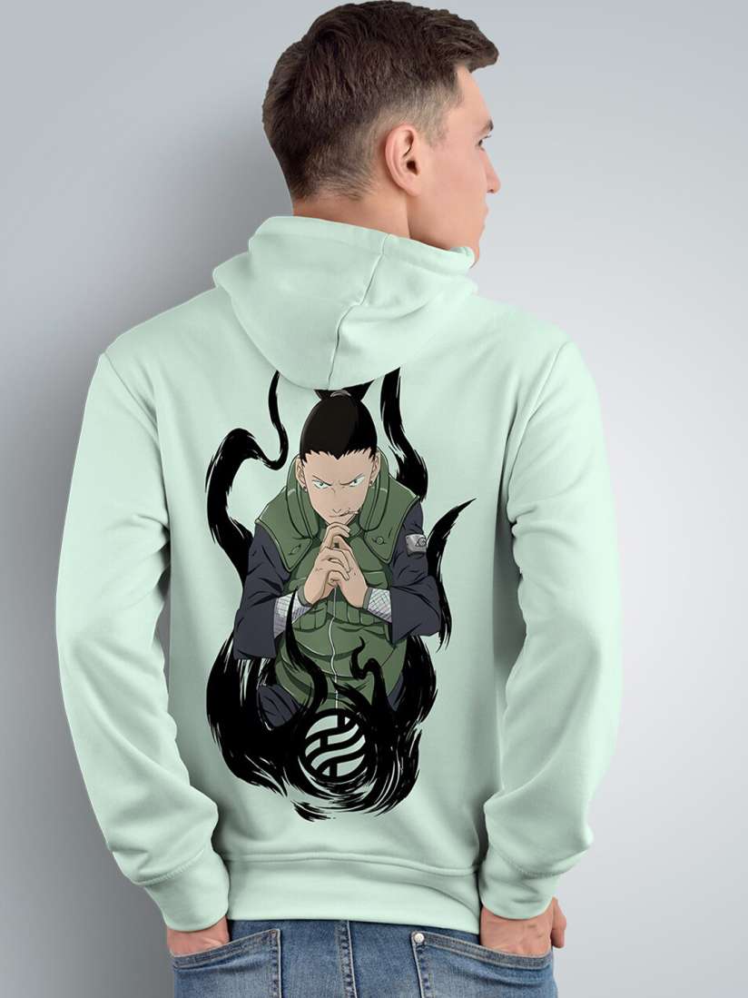 Buy Crazymonk Shikamaru Nara Printed Hooded Cotton Sweatshirt Sweatshirts for Men 26290366 Myntra