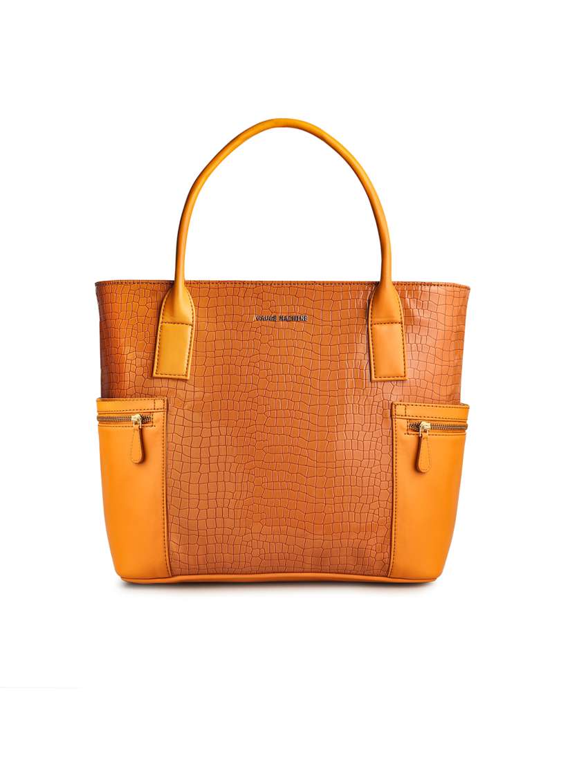 Michael kors laptop bag orange discount