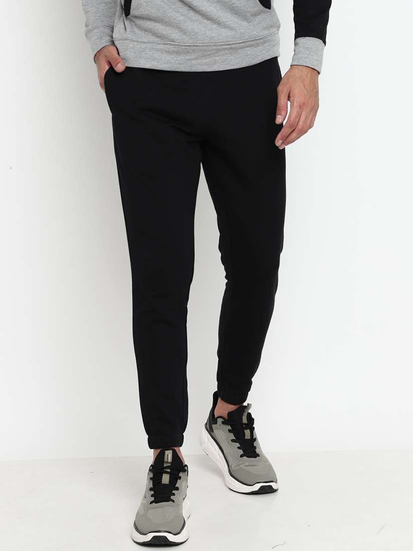 Mid rise fleece joggers online