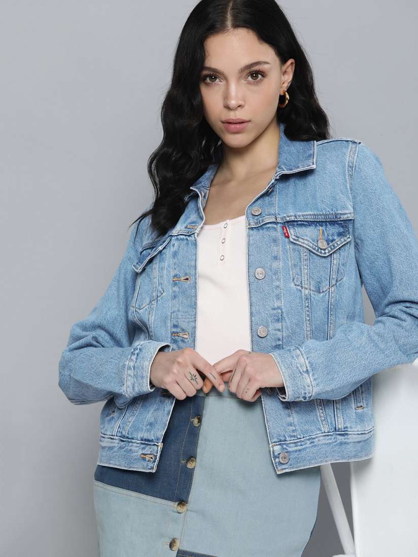 Buy levis denim jacket top