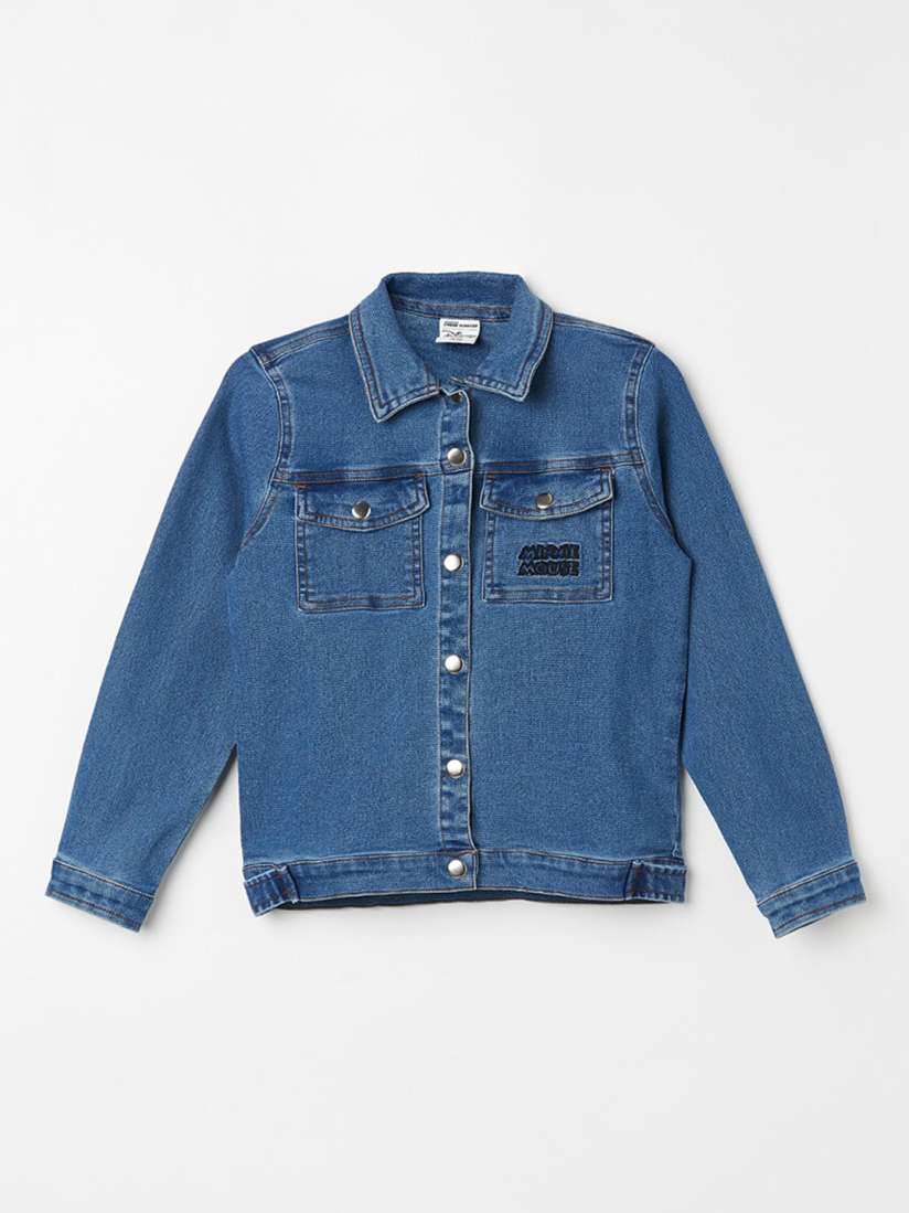 Buy Fame Forever by Lifestyle Girls Washed Denim Jacket Jackets for Girls 26298732 Myntra