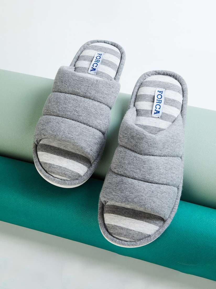Buy Forca by Lifestyle Men Striped Room Slippers Flip Flops for Men 26301828 Myntra
