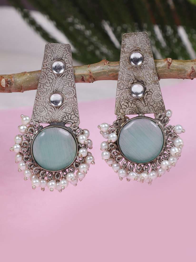 Buy FIROZA Contemporary Drop Earrings Earrings for Women 26307524 Myntra