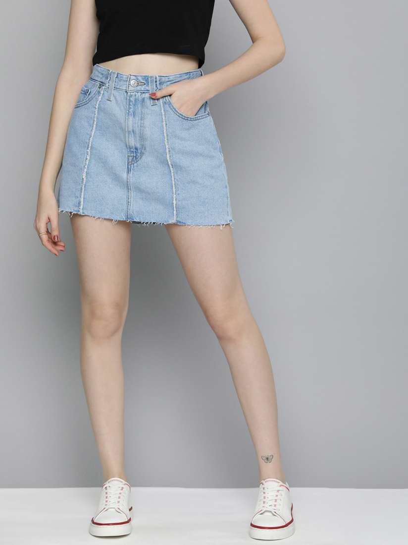 Levis denim a line skirt store