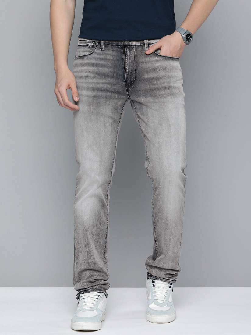 Buy Levis Men 511 Slim Fit Low Rise Heavy Fade Stretchable Jeans Jeans for Men 26312630 Myntra