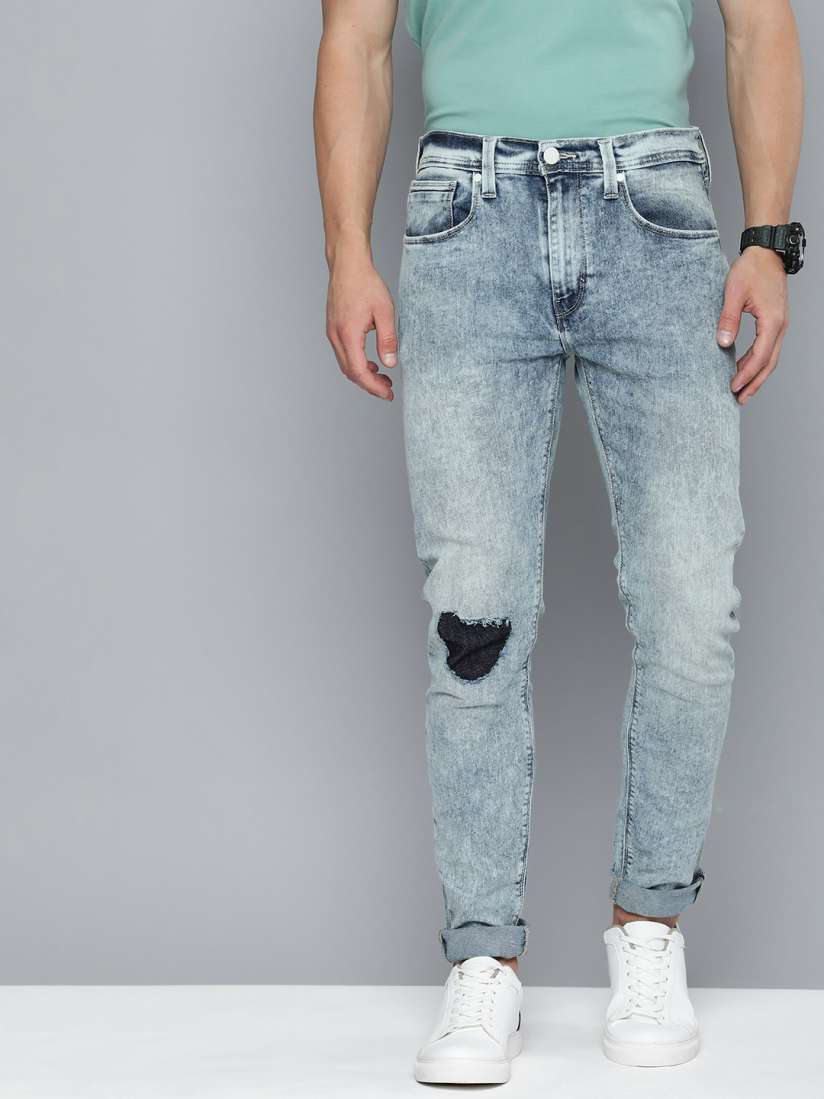 Levi's 512 distressed cheap