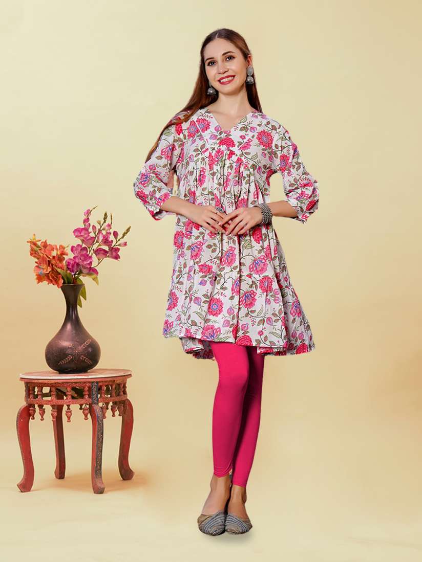 Above knee kurta shop