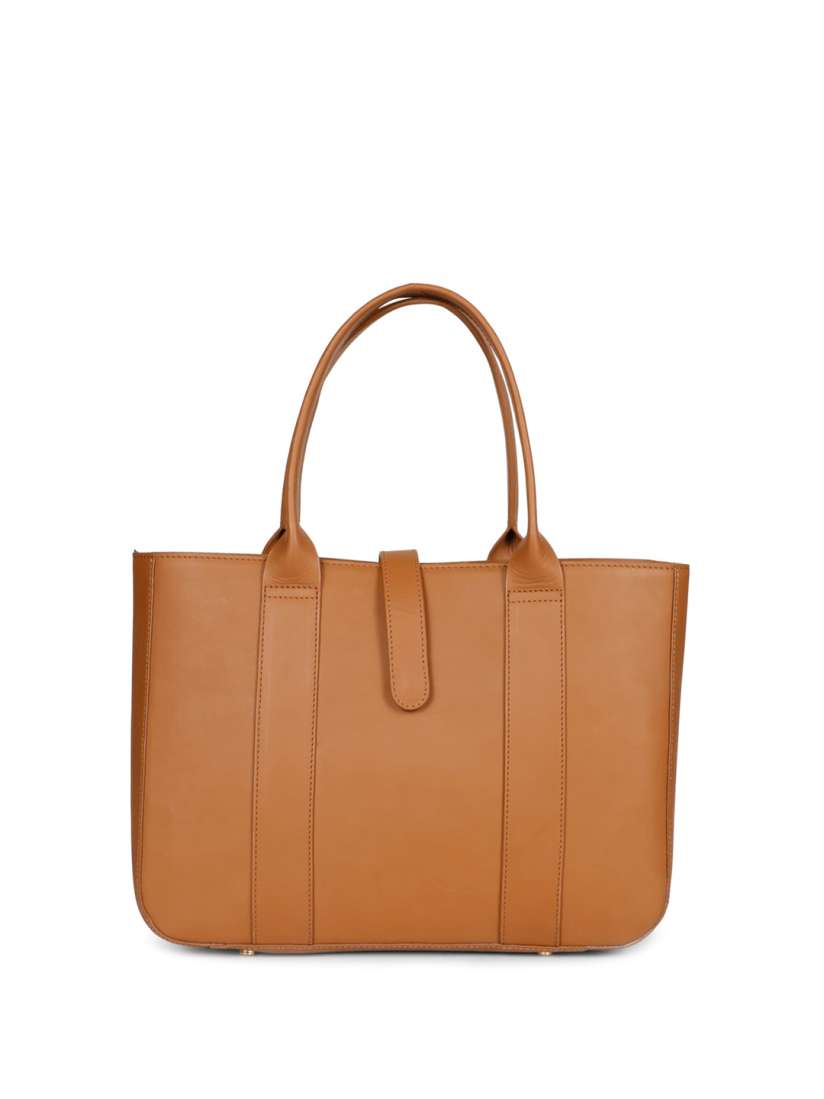 Structured leather handbags top