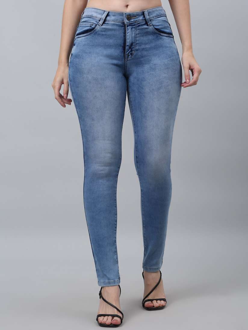 Blue skin jeans sales