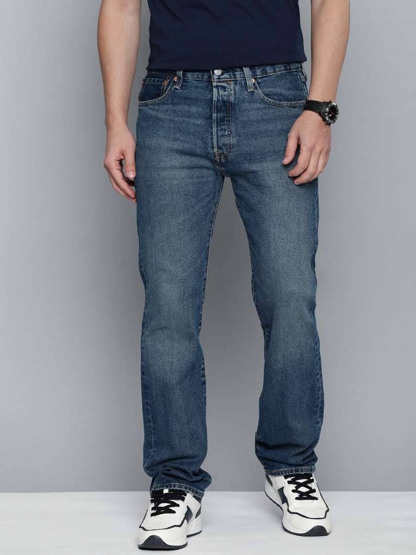 Buy Levis Men Mid Rise Heavy Fade Stretchable Jeans Jeans for Men 26322062 Myntra
