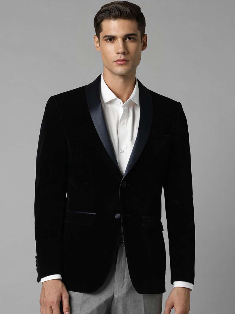 Buy Louis Philippe Single Breasted Slim Fit Formal Blazer Blazers for Men 26327964 Myntra