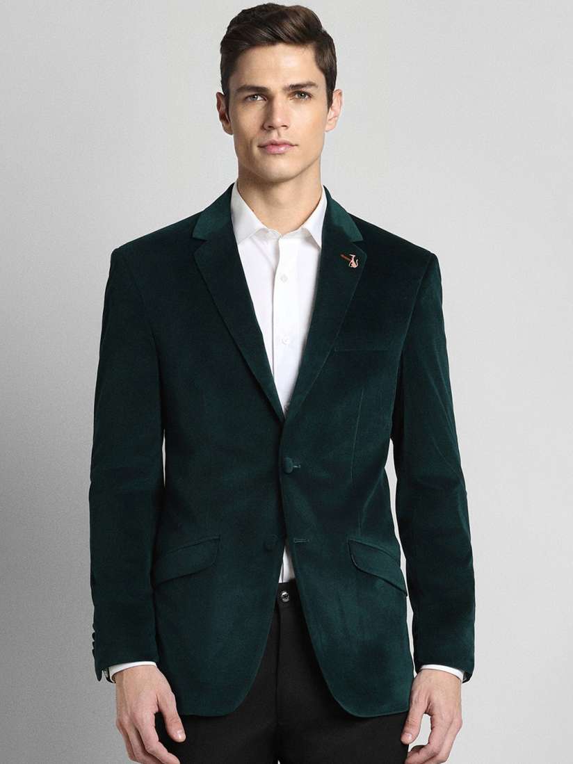 Buy SIMON CARTER LONDON Slim Fit Single Breasted Blazer Blazers for Men 26328002 Myntra