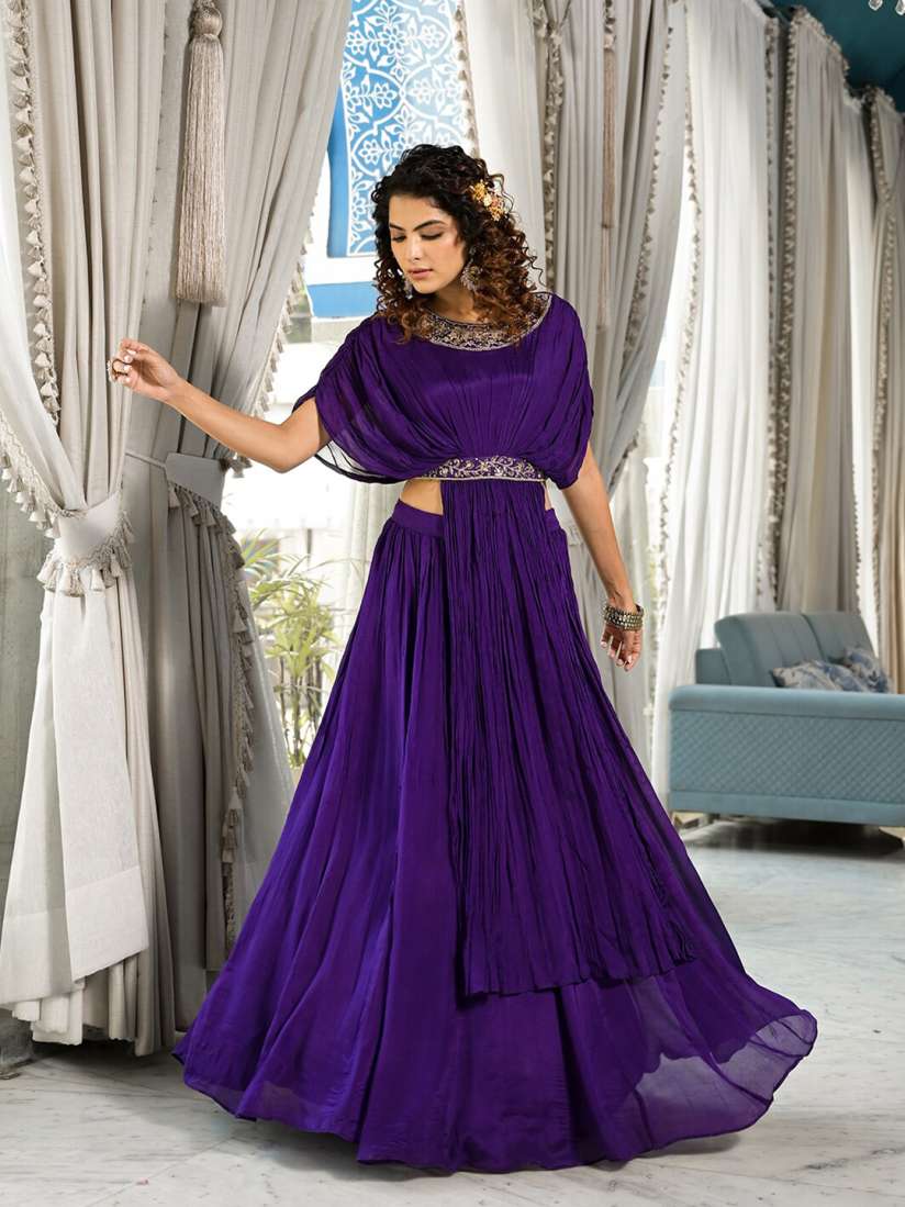 Myntra lehenga dress discount