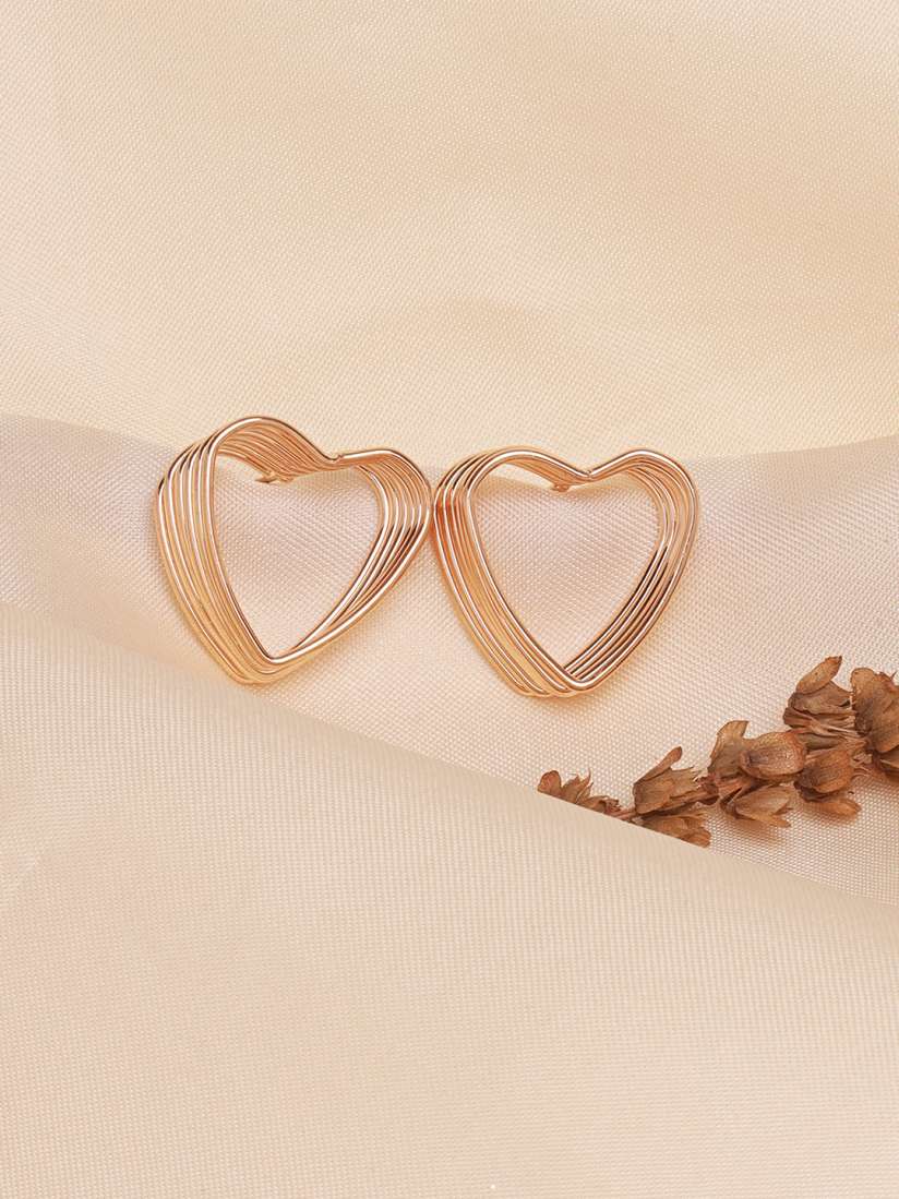 Heart Layered Earrings Heart Layered Earrings