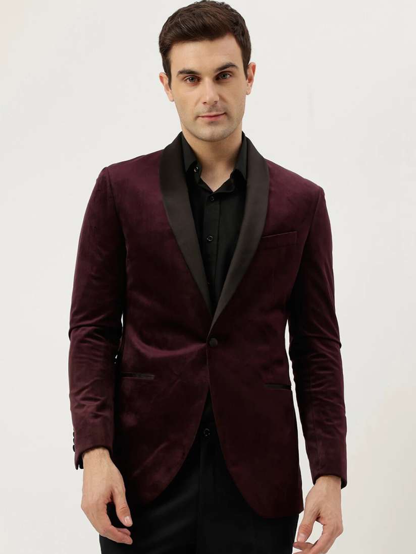 Buy Marks Spencer Shawl Collar Single Breasted Casual Blazer Blazers for Men 26358934 Myntra
