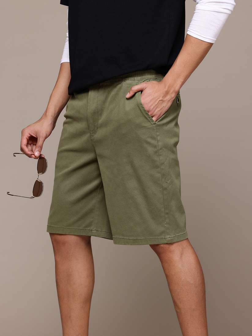 Buy The Roadster Lifestyle Co. Men Cotton Chino Shorts Shorts for Men 26362232 Myntra