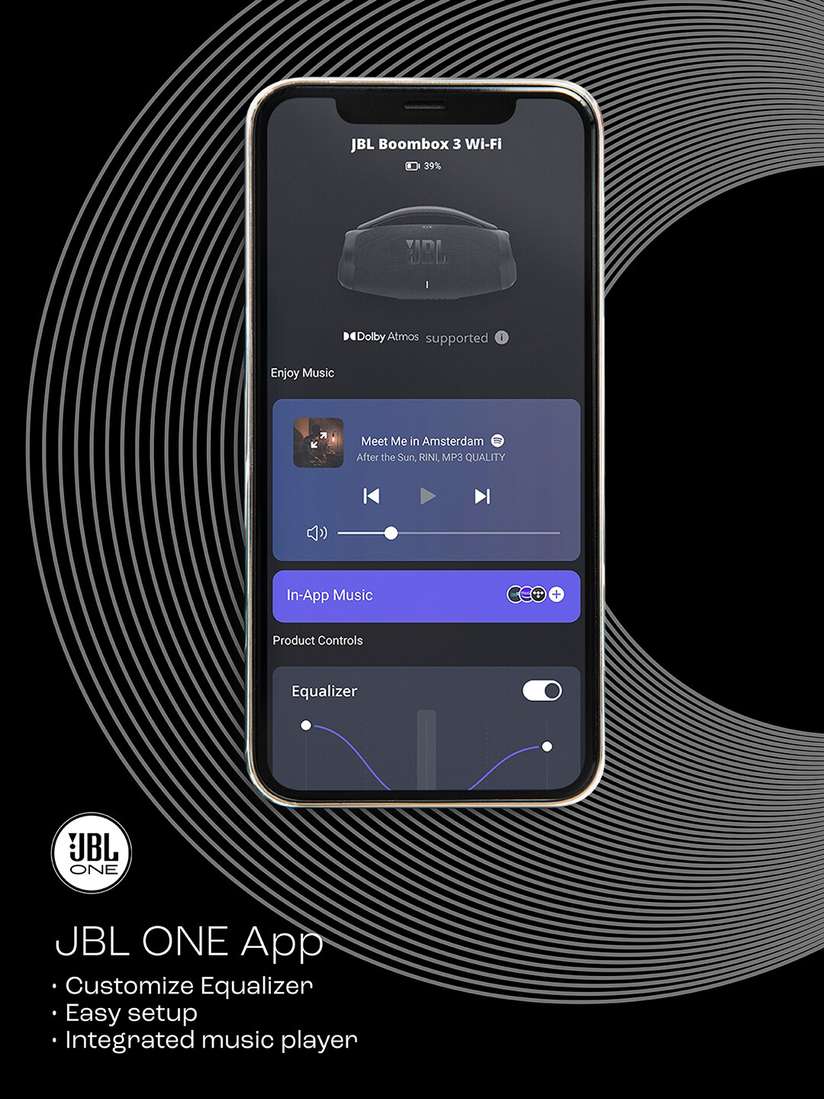 Buy JBL Boombox3 WiFi 24H Playtime BuiltIn Power Bank Alexa  