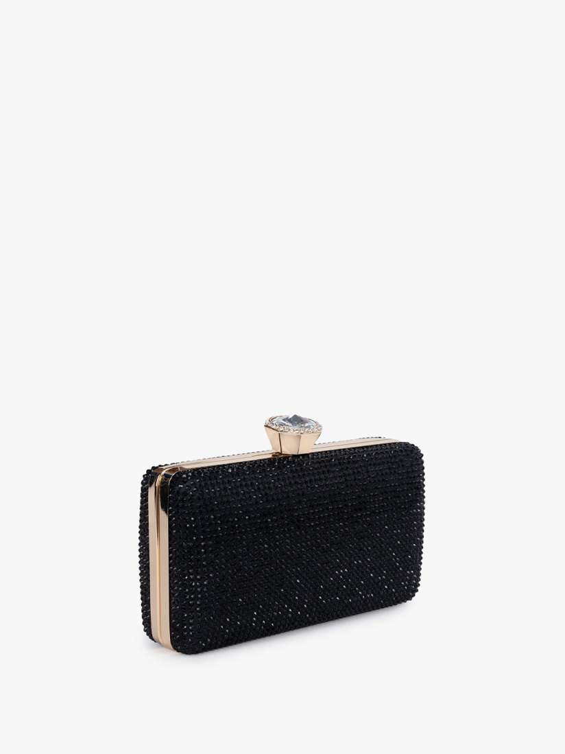 Buy Kazo Embellished Fabric Box Clutch Clutches for Women 26375858 Myntra