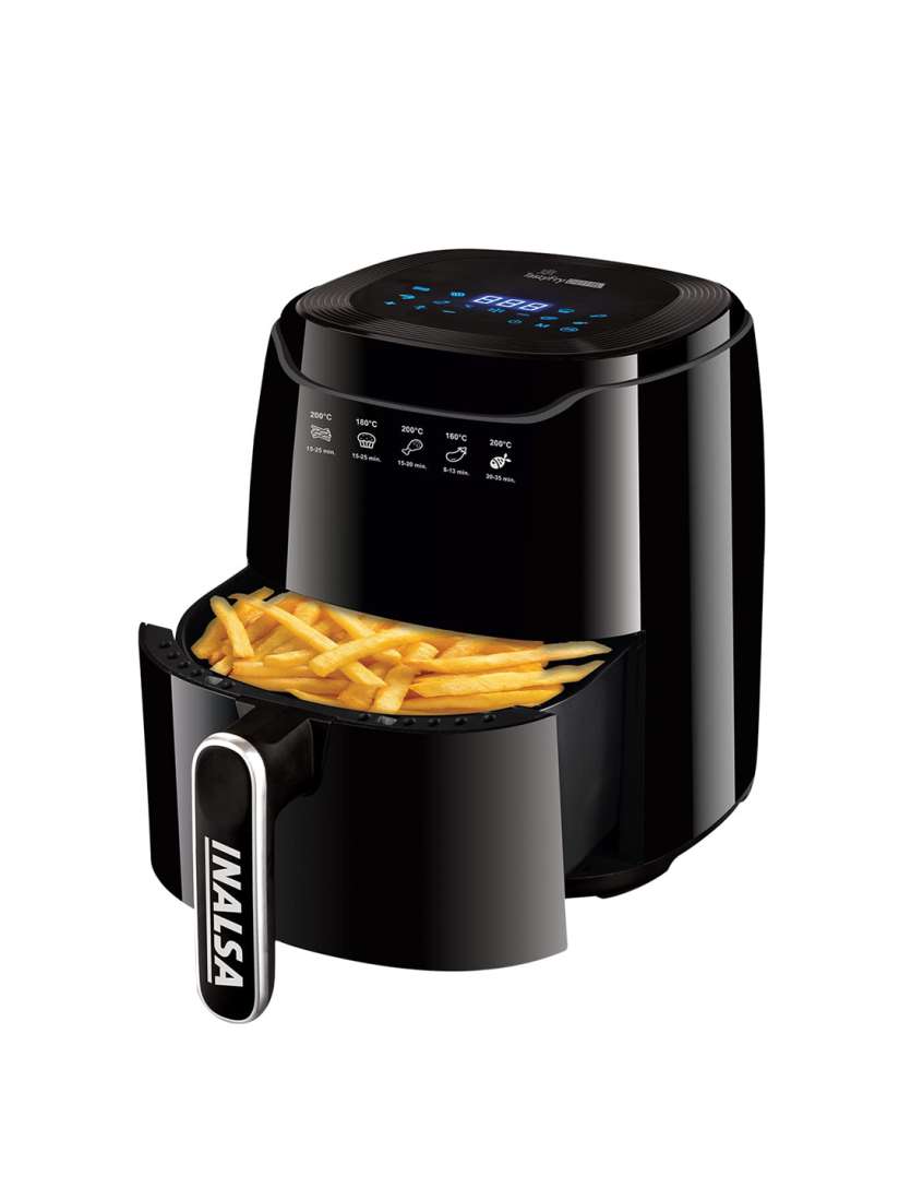 Buy Inalsa Black Tasty Fry Digital Stainless Steel Air Fryer with Regular Handle 4.2 L Air Fryer for Unisex 26384250 Myntra