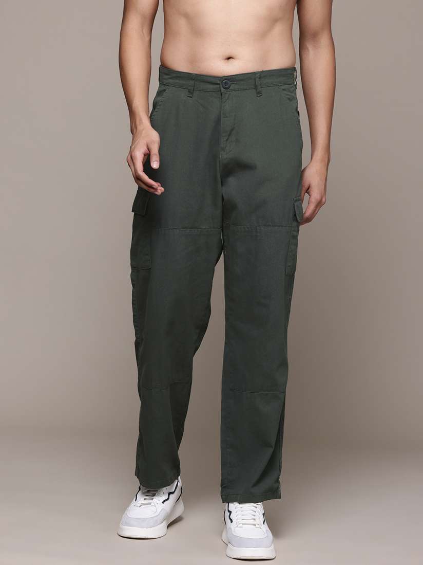 Cargo pants for men myntra hot sale
