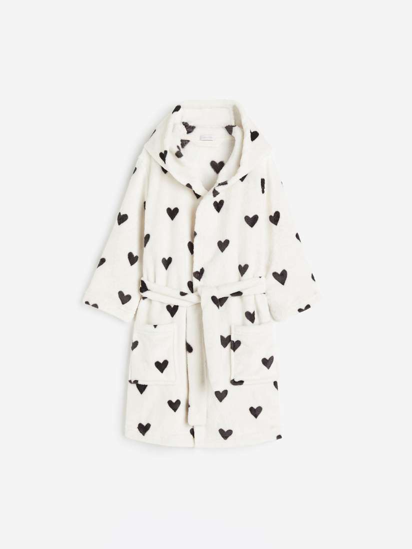 Buy H M Girls Fleece Dressing Gown Robe for Girls 26391172 Myntra