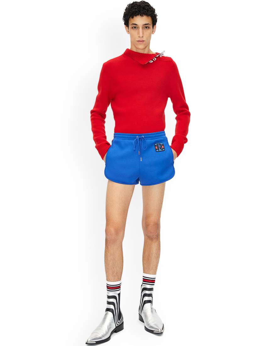 Buy H M Men Appliqud Track Shorts Shorts for Men 26391402 Myntra
