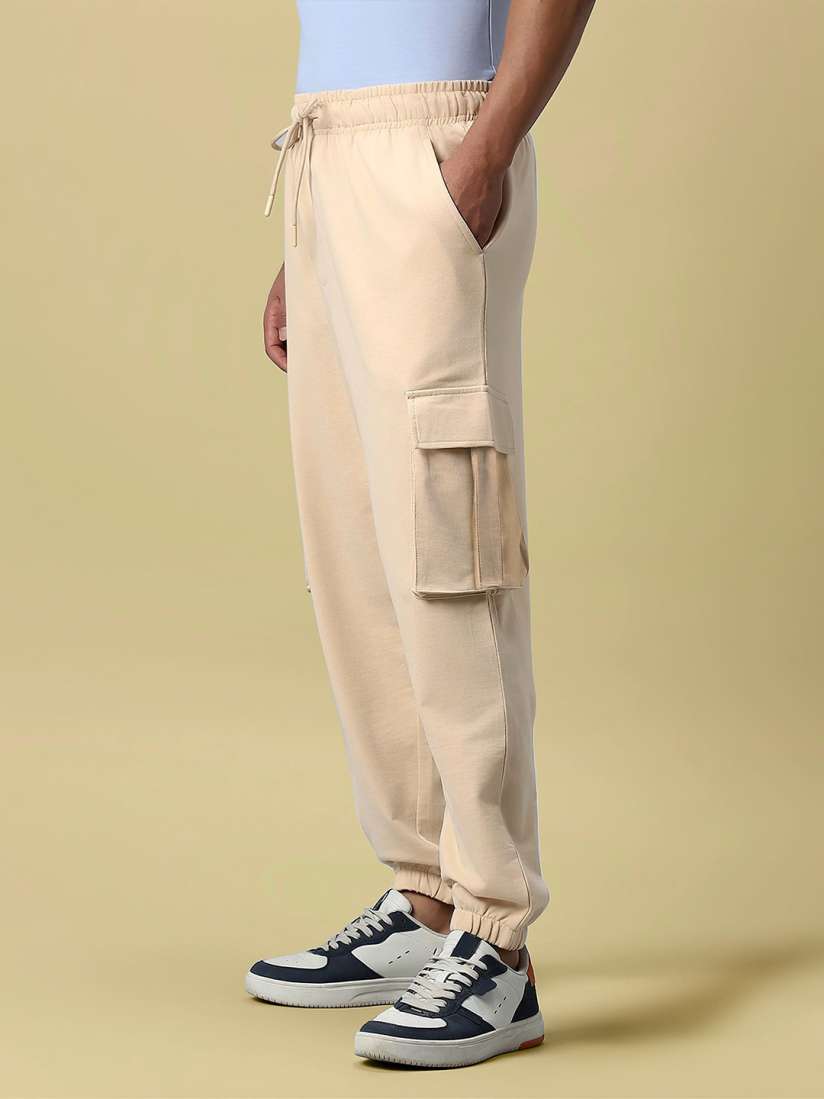 Buy Maniac Men Loose Fit Cotton Cargo Joggers Track Pants for Men 26395990 Myntra