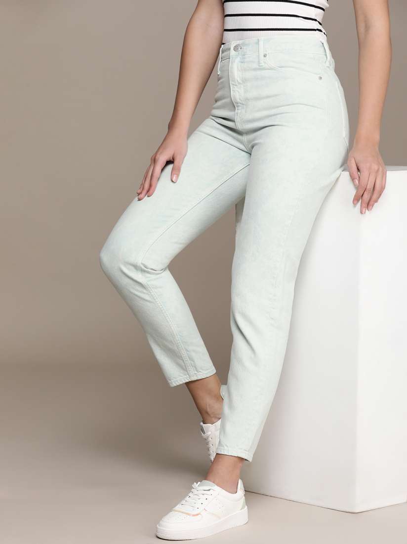Jeans for ladies myntra clearance