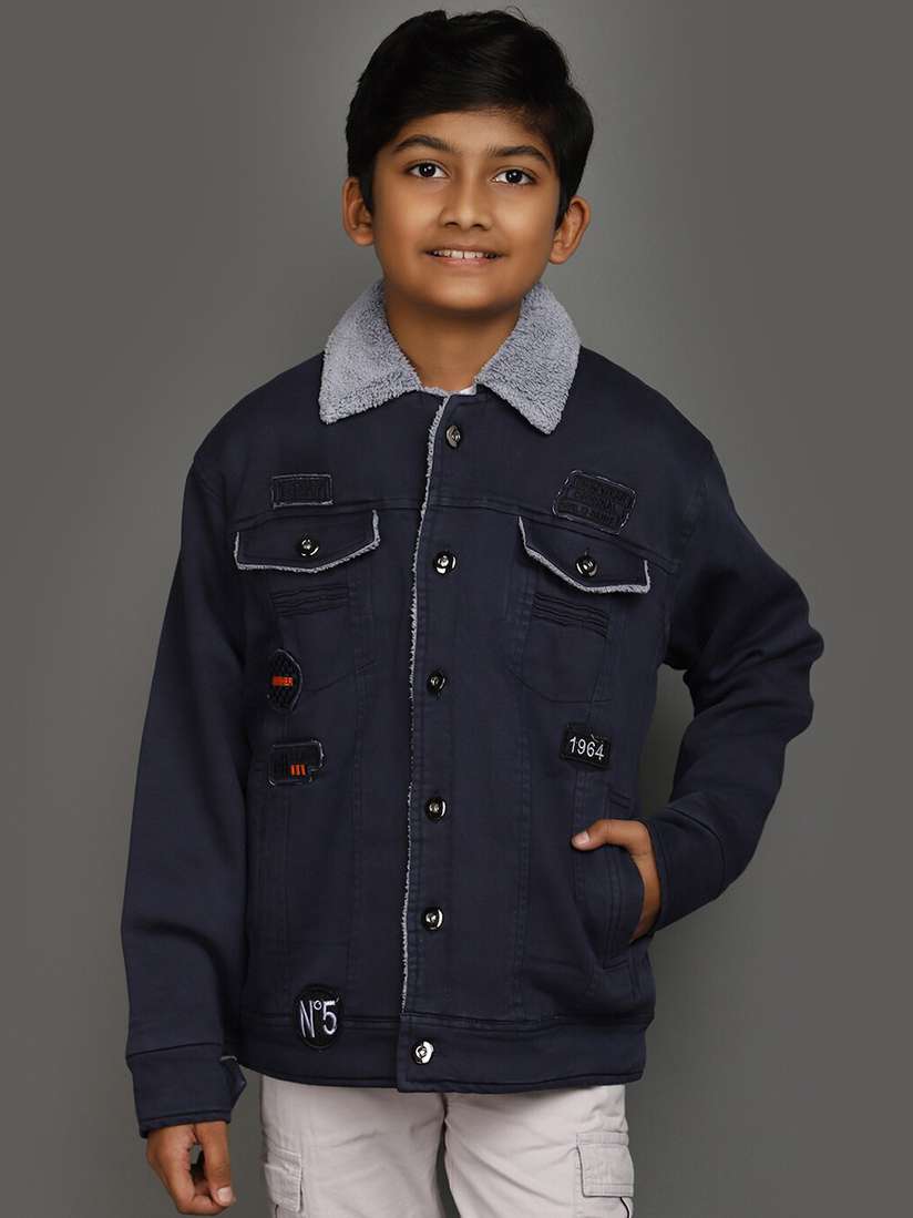Boy Jean Jacket 5t SUPERLI 2pcs Boys Outerwear Boys Jeans Clothing