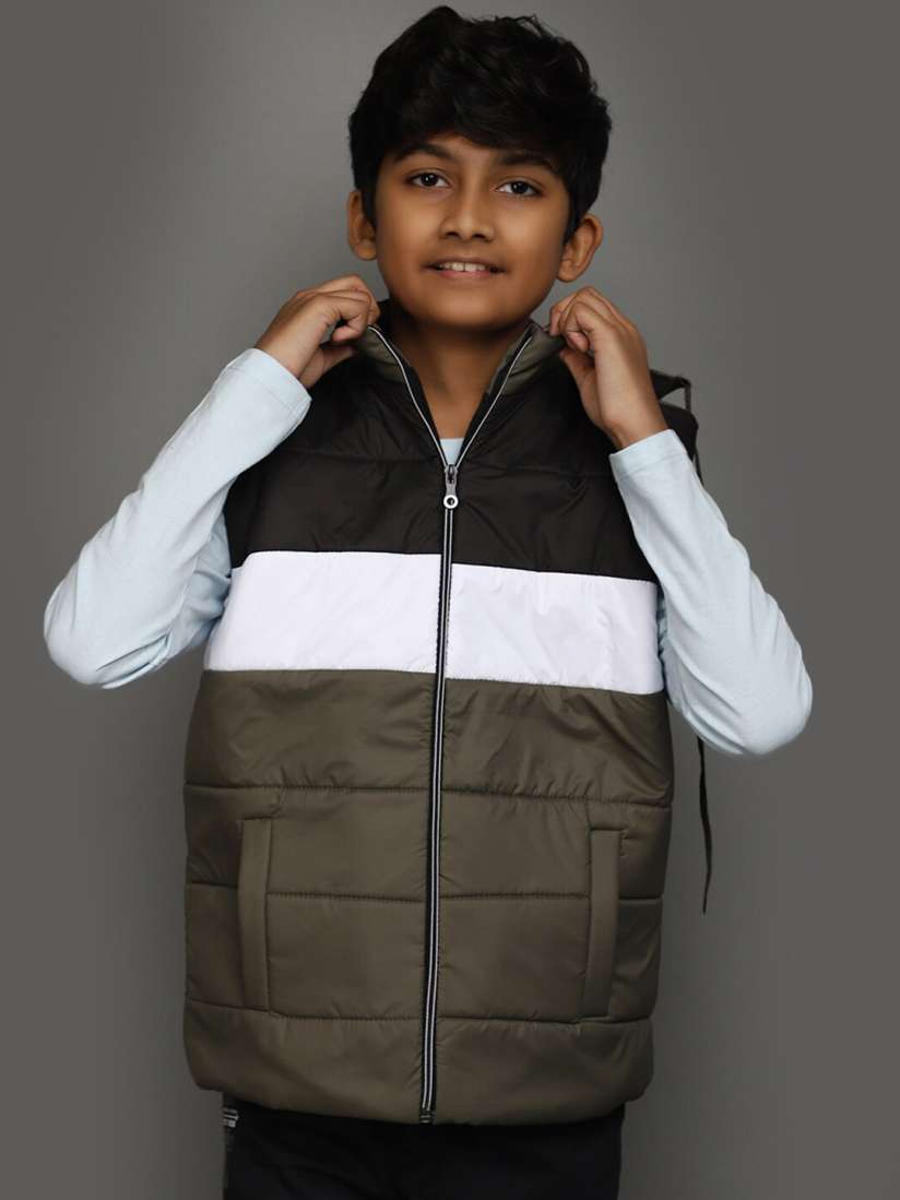 Boys lightweight padded jacket outlet