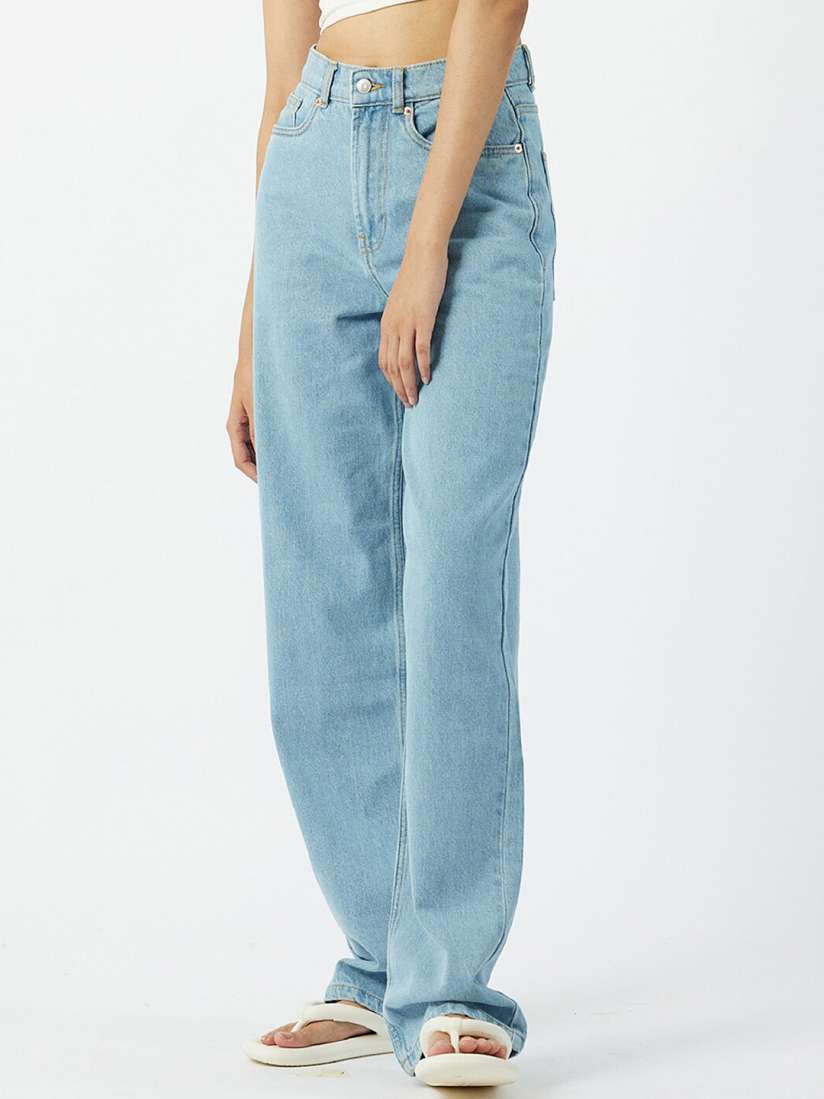 Koovs high waist jeans top