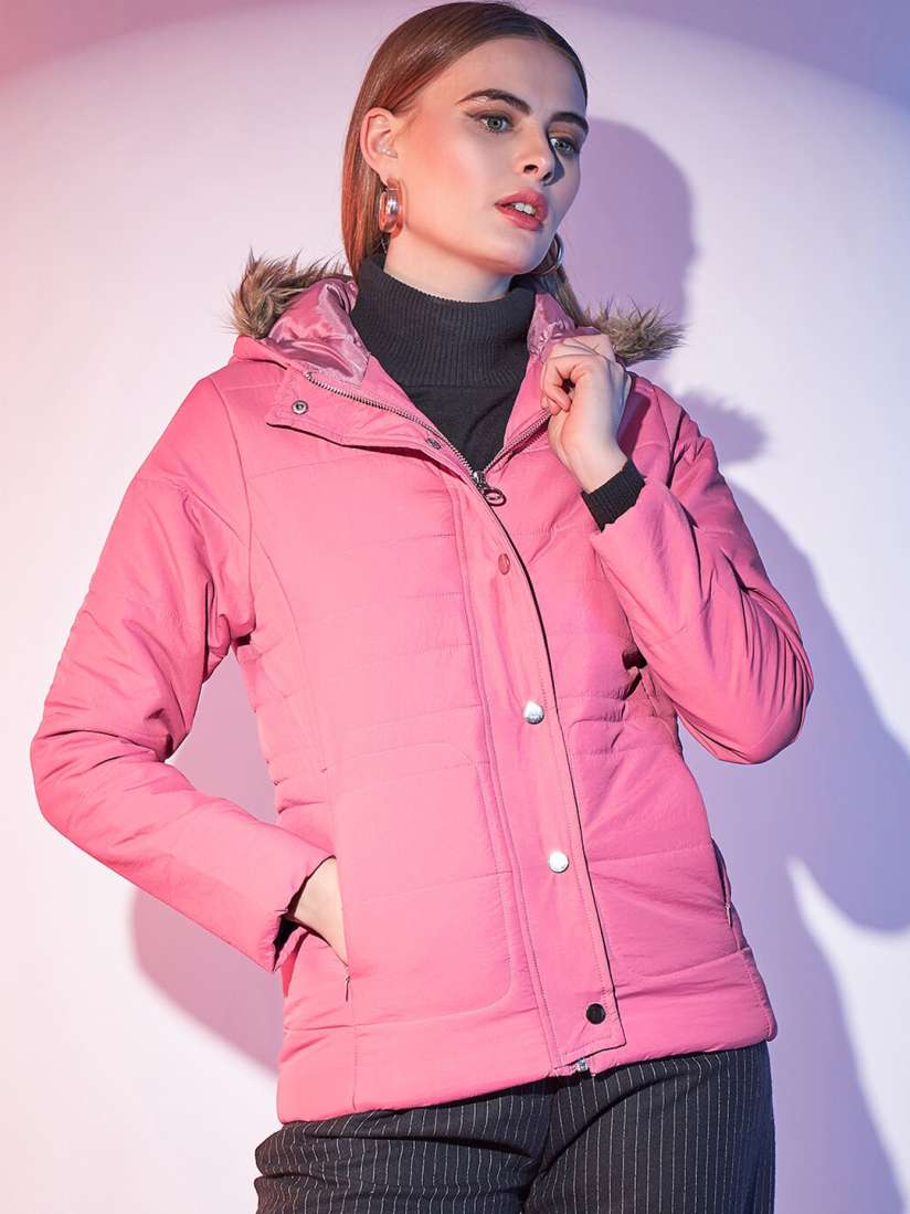 激安ブランド sellers Talkies Tokyo Buy Pink Cropped Padded Clothing